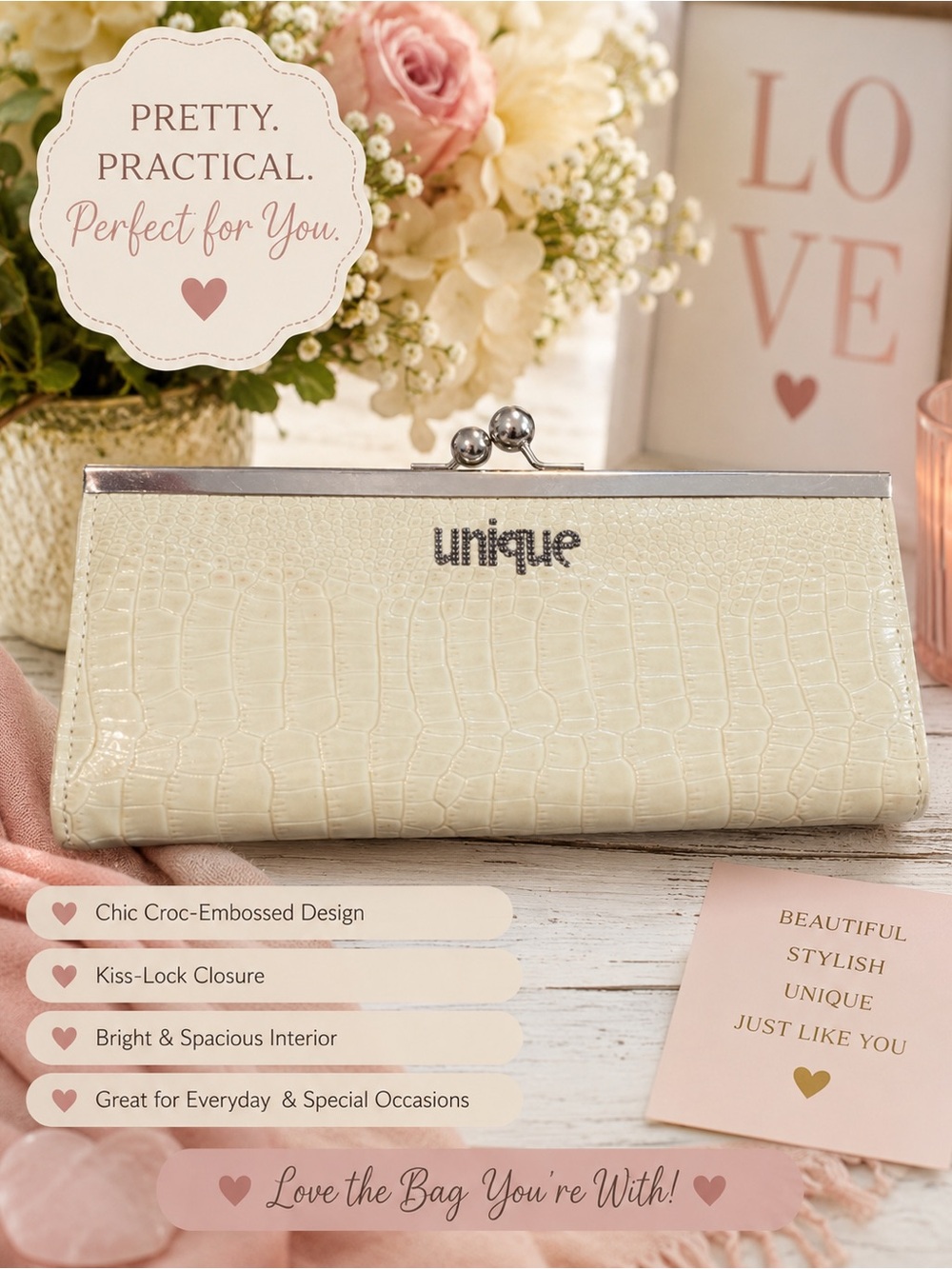 Vintage clutch